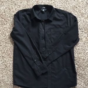 Black dress shirt
